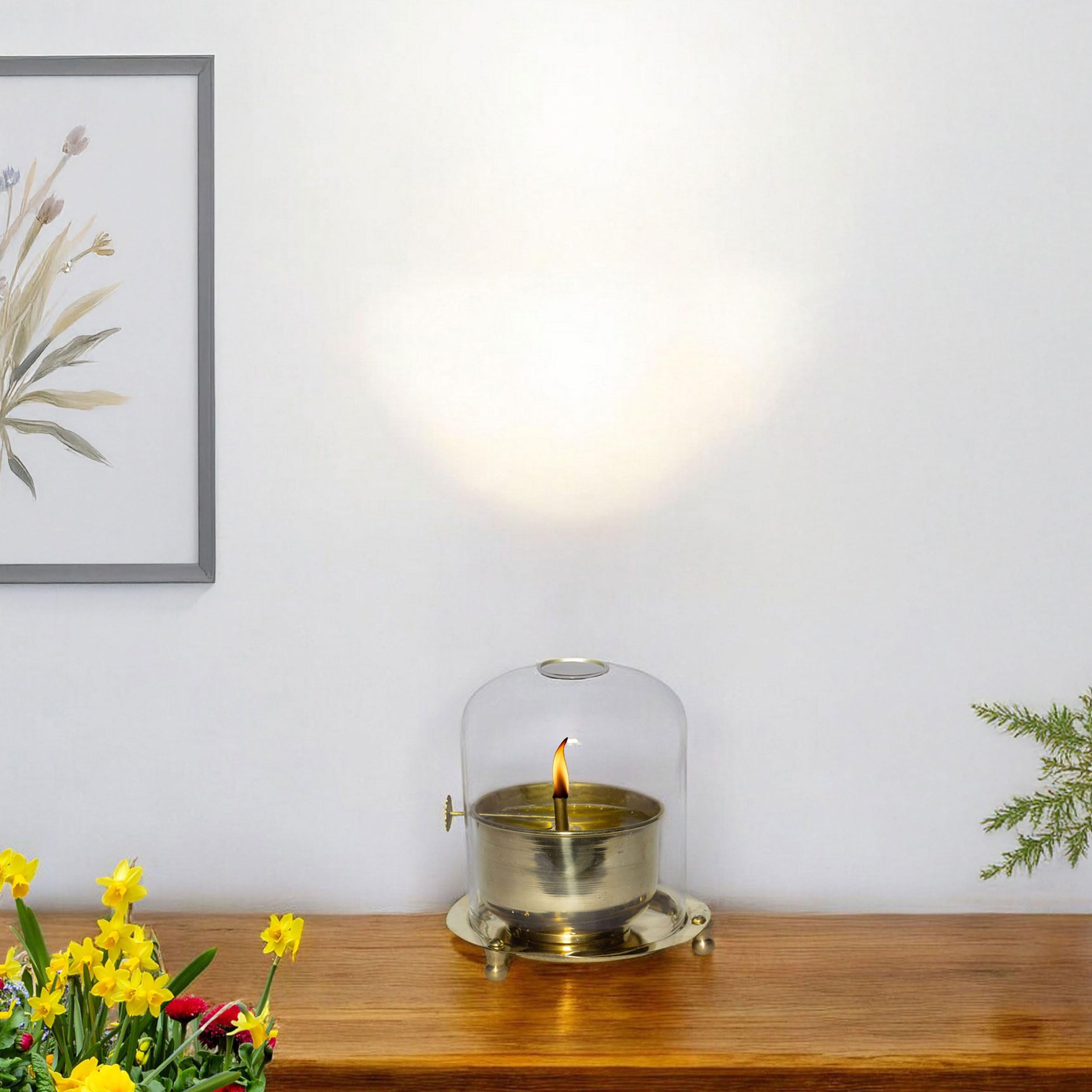 See full amazon price history chart for Kraftskala Brass Akhand Oil Diya 3x3.5 inch with Clear Glass Cover | Rotating Lifting Wick | Perfect for Spiritual Decor, Hindu Rituals, Diwali Festive Gifts Kraftskala Brass Akhand Oil Diya 3x3.5 inch with Clear Glass Cover | Rotating Lifting Wick | Perfect for Spiritual Decor, Hindu Rituals, Diwali Festive Gifts (B0DJ1SWMQS) Amazon Price History, Amazon Price Tracker