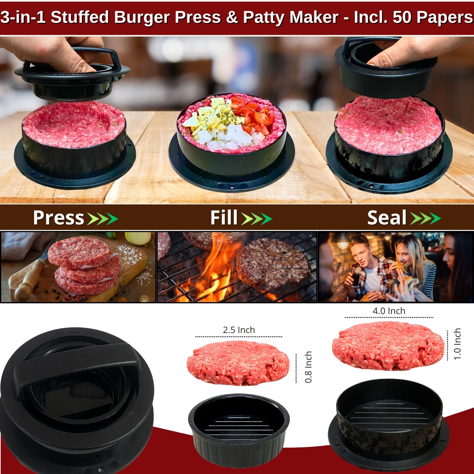 Snapklik.com : Smash Burger Press Kit: 7