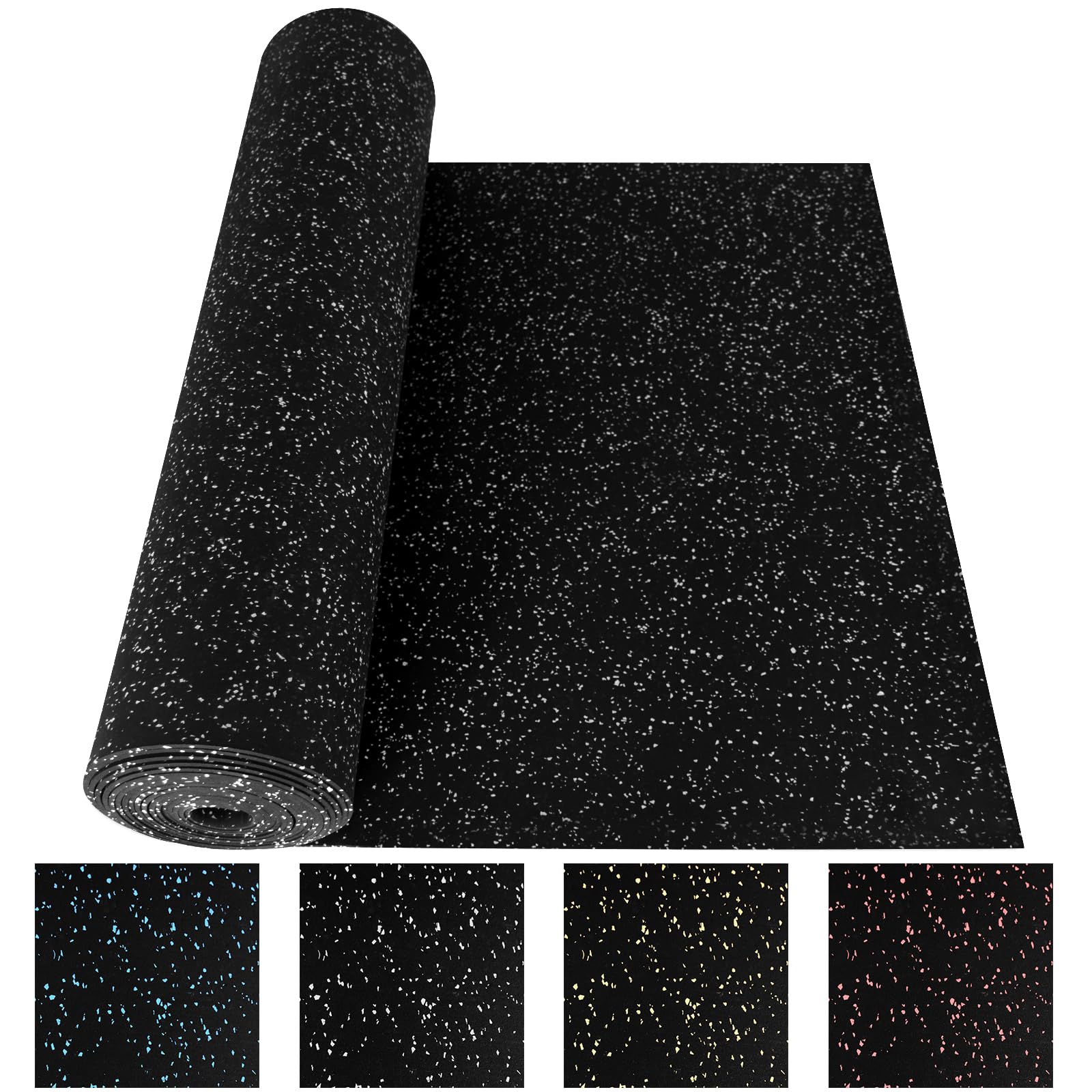 KARAT Tapis de protection de sol pour appareil de fitness - Tapis de course - Tapis de course - Tapis multifonction - Tapis d'entraînement - Tapis anti-vibrations insonorisant et amortissant les chocs