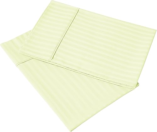 Miniatura 9 de ShanDreamz - Paquete de 4 fundas de almohada tamaño King fundas de almohada de percal 100 algodón puro sensación de algodón egipcio fundas de