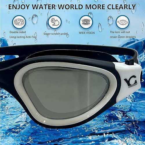 Miniatura 6 de Gafas de natación, gafas de natación, gafas de natación profesionales, antivaho sin fugas, gafas de natación de visión amplia
