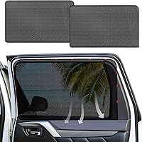 Vista 1 de ZATOOTO Sombras de Coche para Ventanas Traseras para Bebé, Sombras de Ventana de Coche de Malla Magnética Sombra Solar para Ventana de Coche