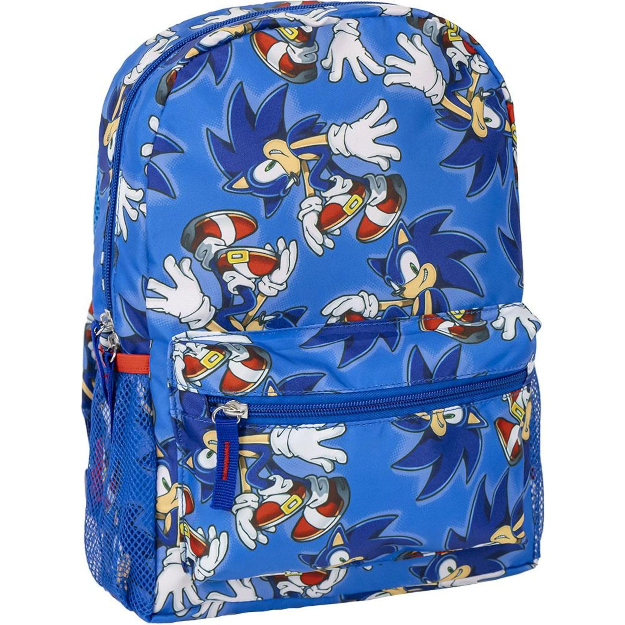 CERDÁ LIFE'S LITTLE MOMENTS Mochila Infantil Tiempo Libre Estampado Sonic, Unisex niños, Azul, Pequeña