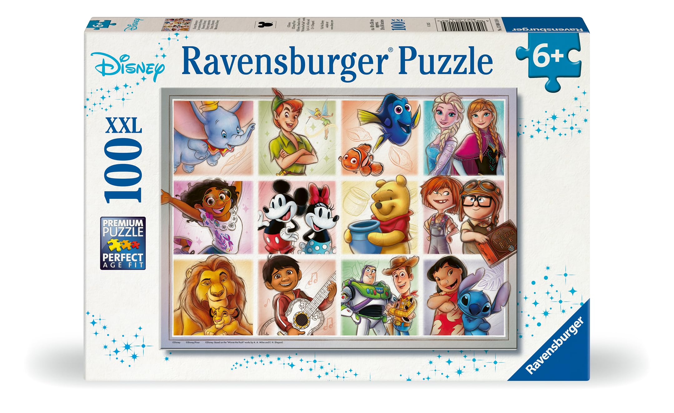Amazon.com: Ravensburger Disney Multicharacter XXL 100 Piece