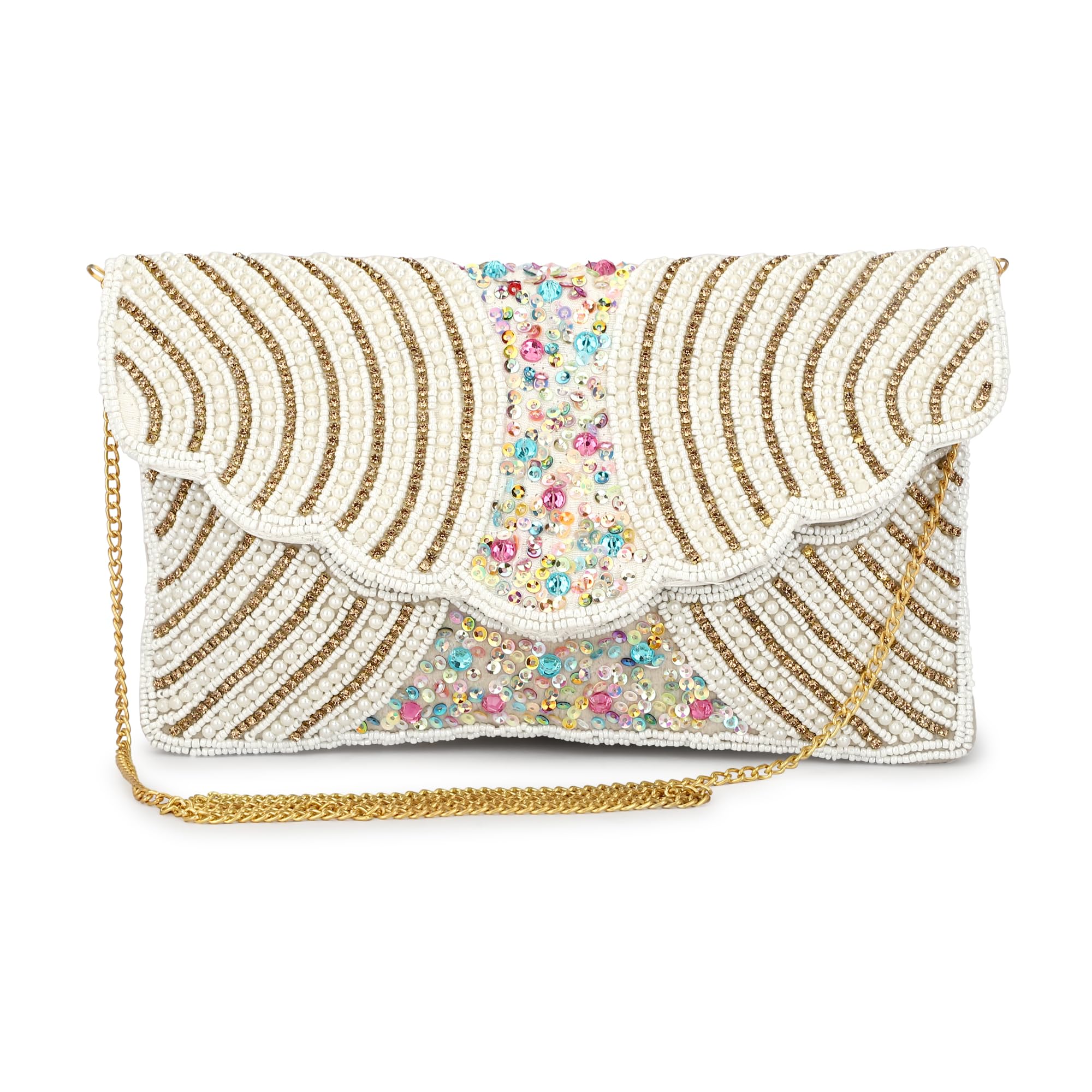 fashion overseas Designer Beaded latest women clutch purse-picture-20