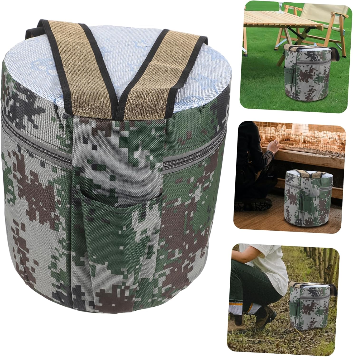 Portable Garden Stool Lightweight Sturdy Seat for Outdoor Activities for Fishing - Image 9