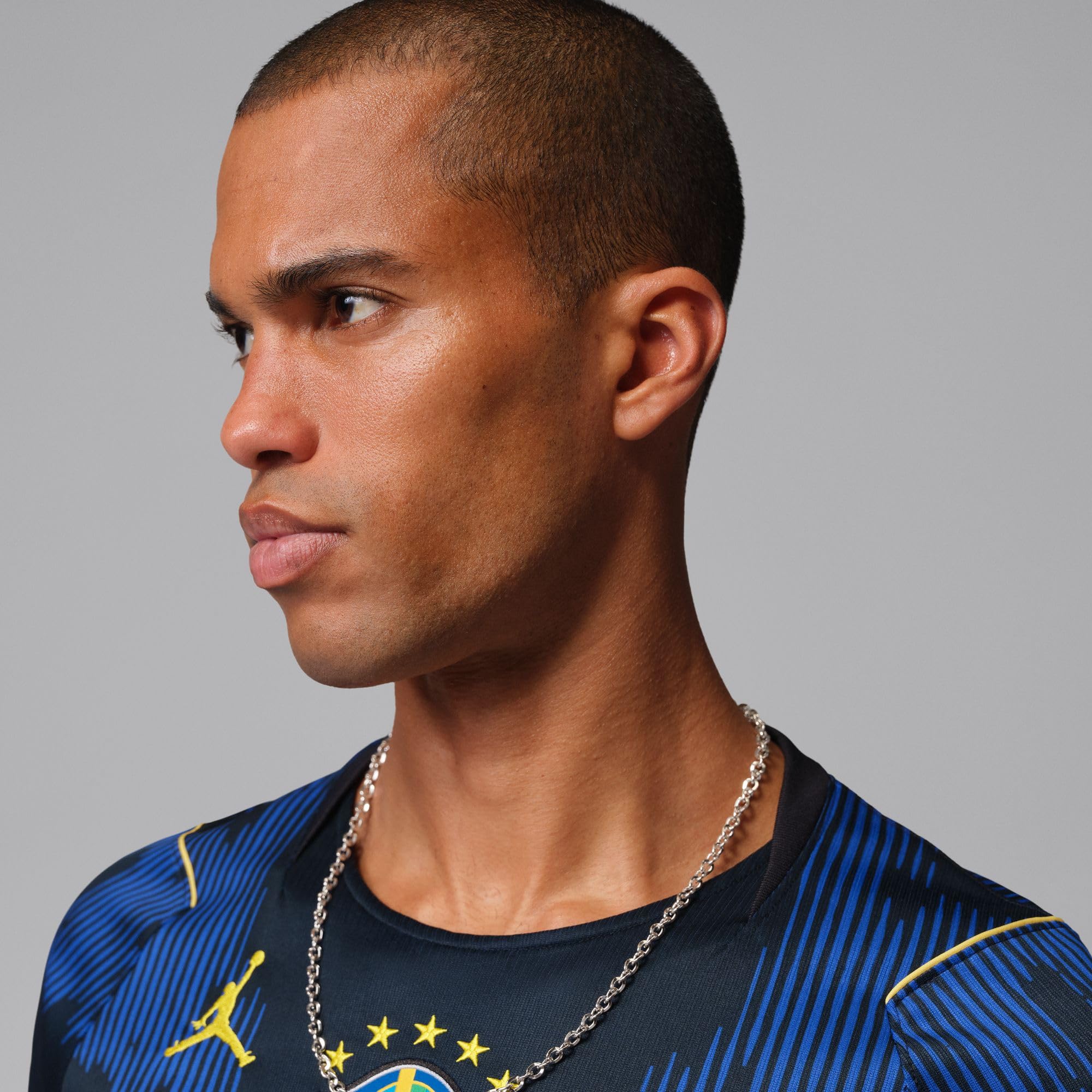 Nike Brasilien 2026 Auswärtsstadion Jordan Dri-Fit Replika-fußballtrikot für Herren Replica Maglia da Calcio Uomo (Pacco da 1)