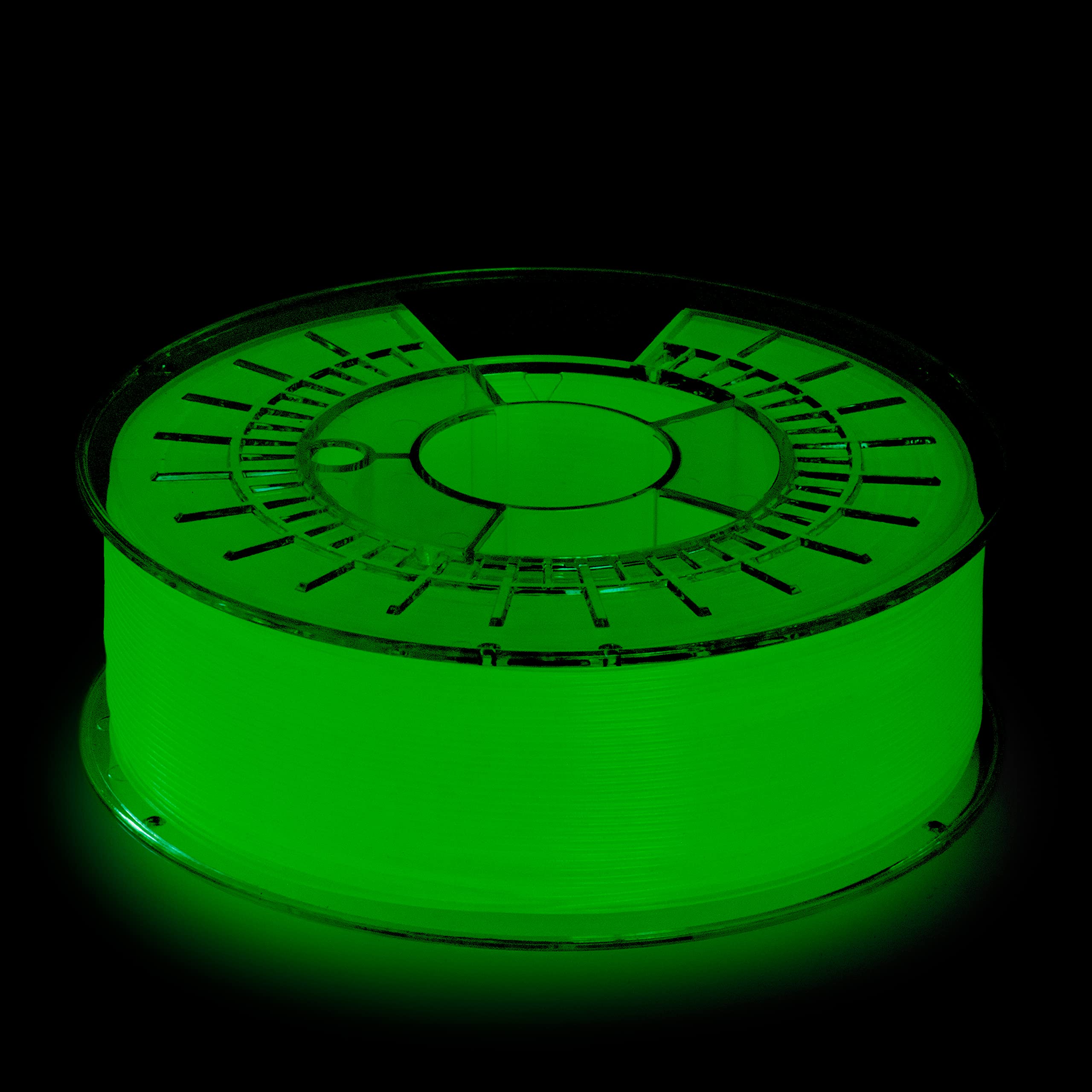 extrudr® PETG ø1.75mm (0.8kg) 'GLOW IN THE DARK' - 3D printer filament - Made in Austria
