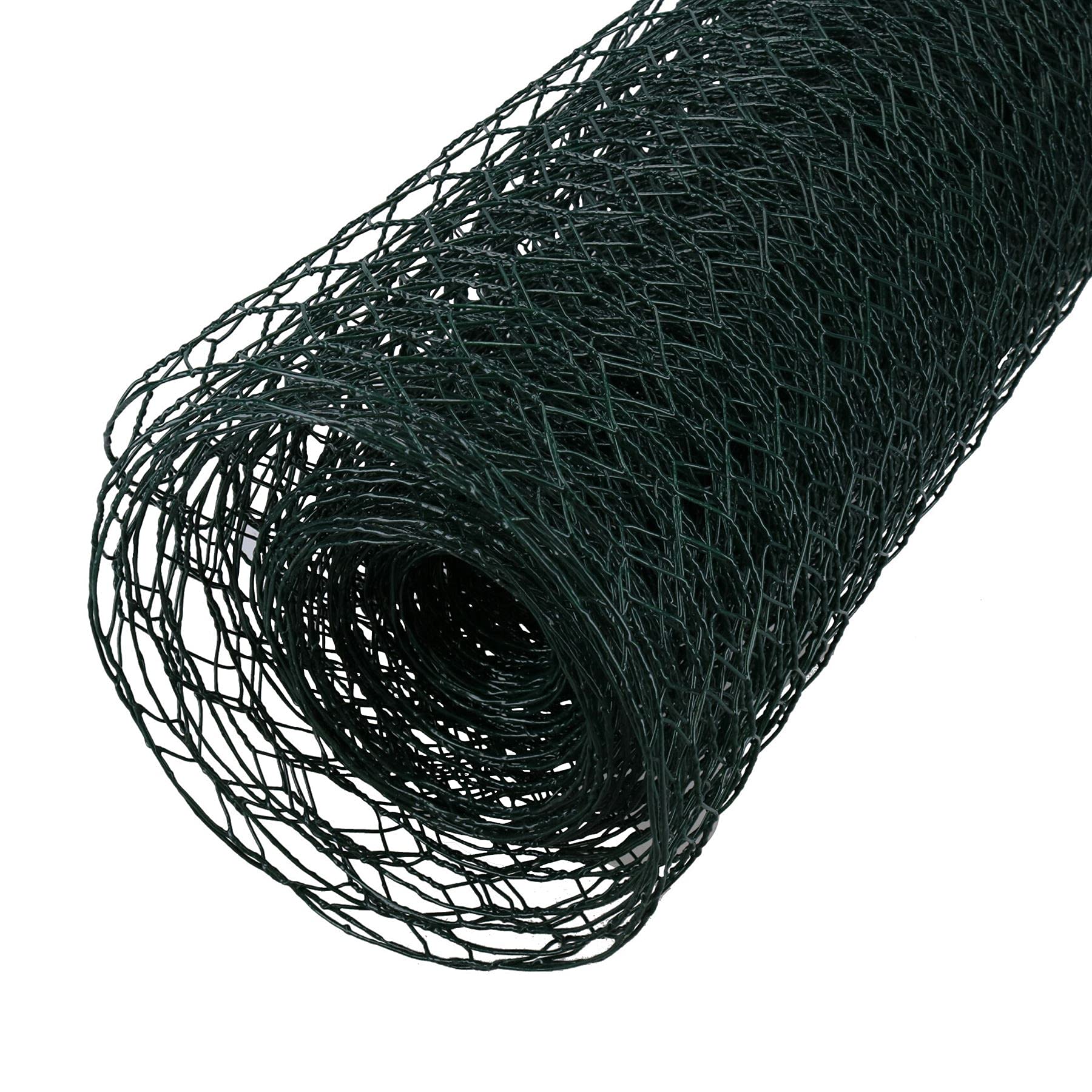 AB Tools PVC Coated Galvanised Wire Netting Fencing Mesh Chicken Wire 40m x 0.9m x 25mm