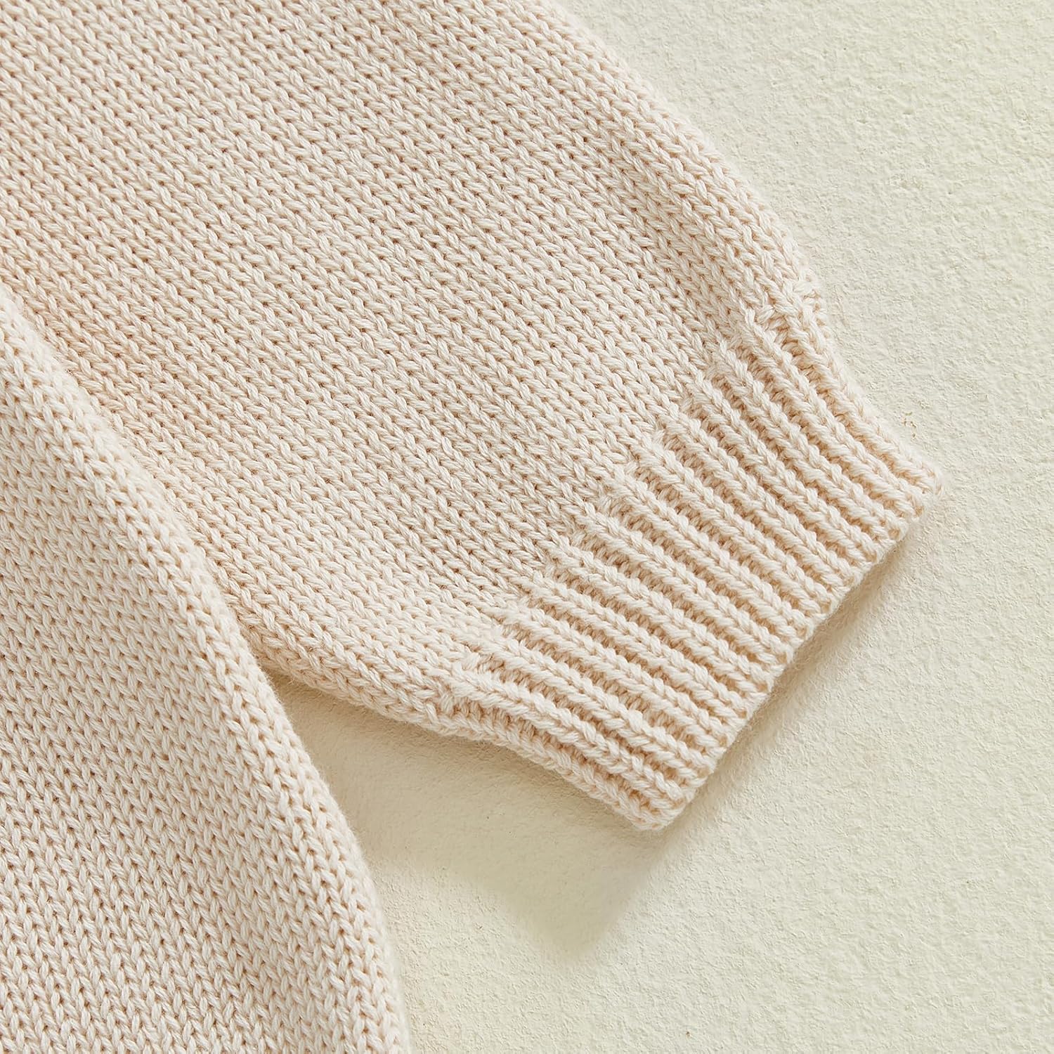 Toddler Boy Girl St Patricks Day Outfit Shamrock Print Oversized Long Sleeve Crewneck Knit Sweater Spring Clothes - Image 6