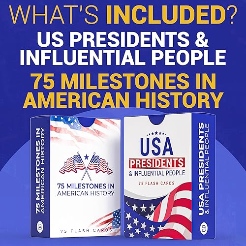 Miniatura 2 de Briston 71 tarjetas flash divertidas de geografía y bandera de EE. UU. - Estados Unidos, territorios, tribus nativas y más - Historia, orígenes y