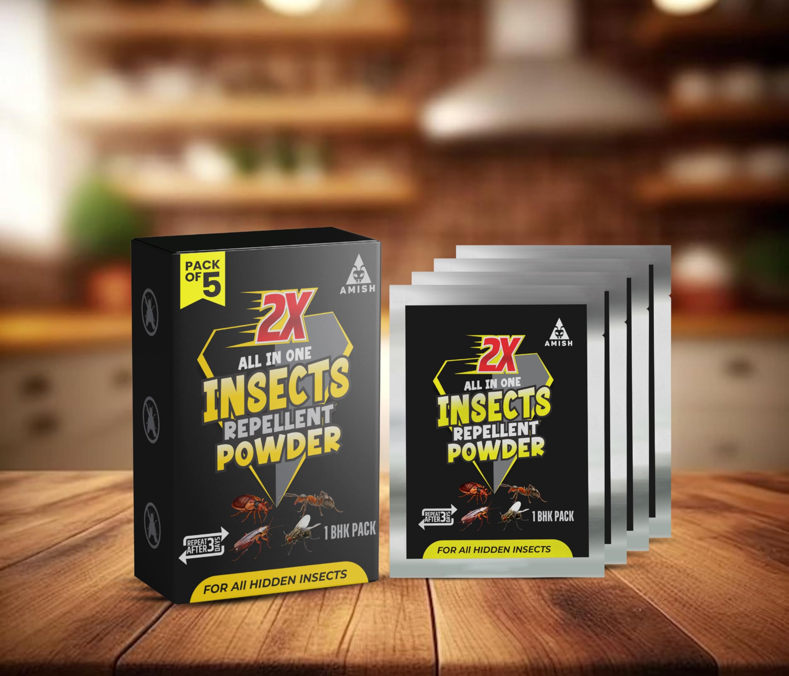 Amish All-in-One Powder 50 grm – Instant Repel on Contact | Odorless Insect Repel for Cockroaches, Ants, and Crawling Pests | Safe for Home & Kitchen Use-picture-10