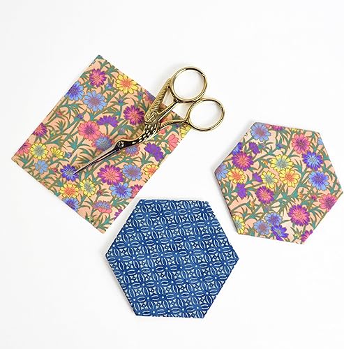 Miniatura 8 de Apostrophe Games Azulejos hexagonales de juego de mesa – 20 piezas grandes de mesa de juego – Juego de mesa en blanco, mismo tamaño que los colonos