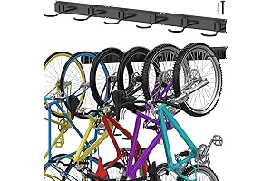 TORACK 6 Bike Wall Mount Rack - The Ultimate Garage Space Saver