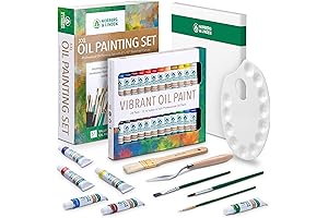 Norberg & Linden XXL Oil Paint Set: Unleash Your Inner Artist