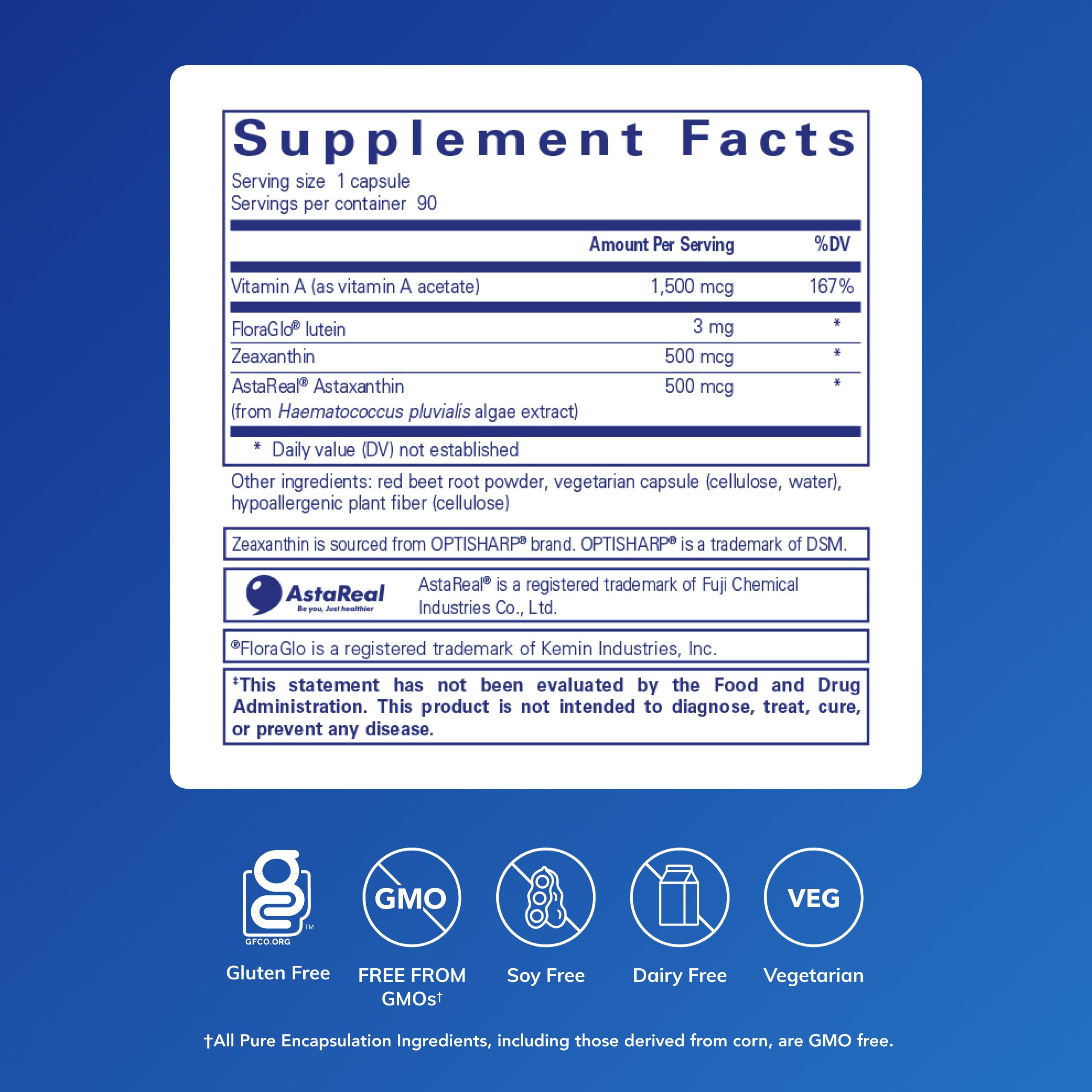 Pure Encapsulations - Vitamin A + Carotenoids, 90 Capsules — Amazon image 2