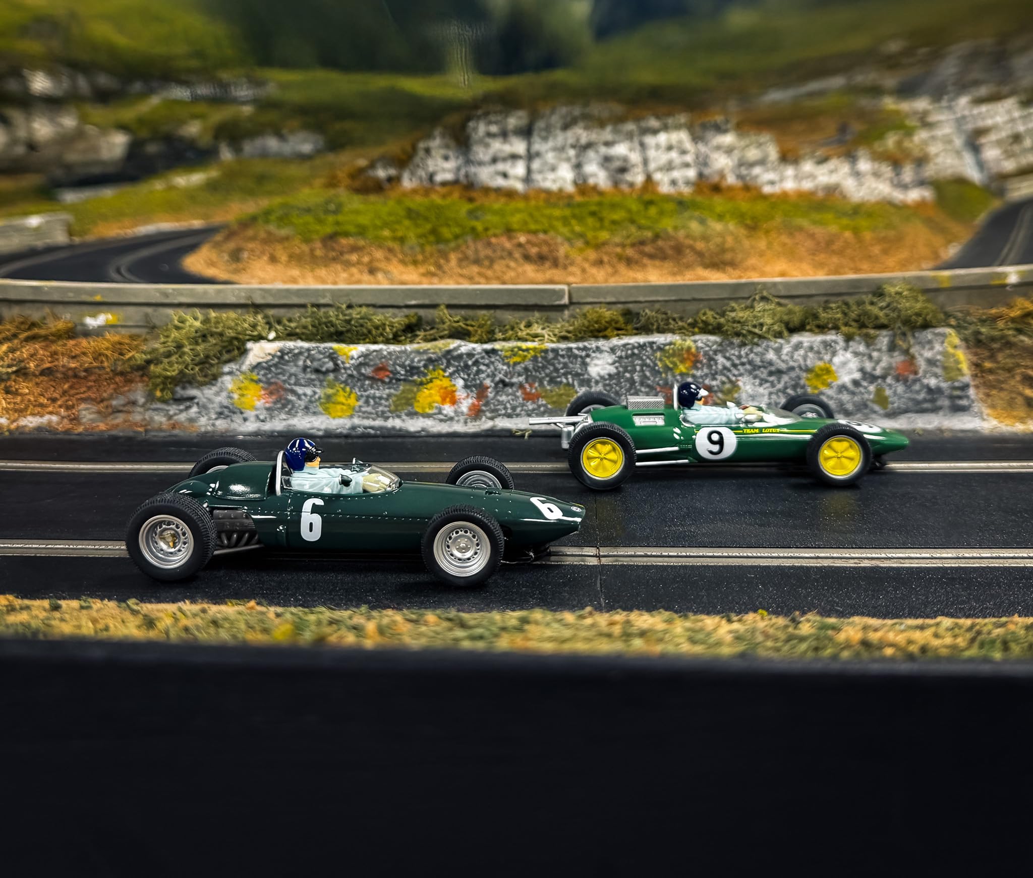 Scalextric C4580A 1963 Monaco Carlo Grand Prix Twin Pack Slot Car
