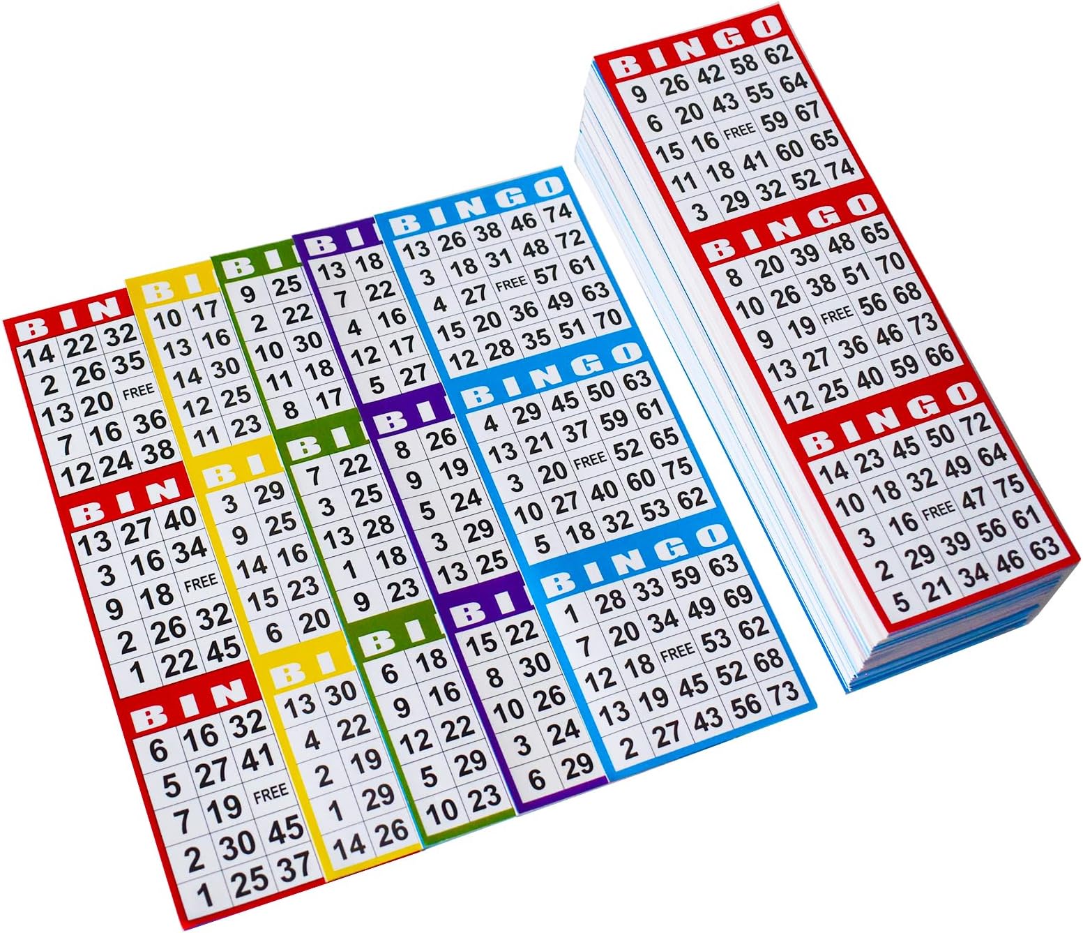 Bingo Cards 3-5