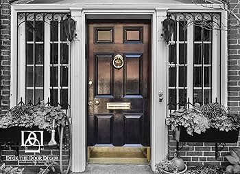 Deck The Door Decor | Door Push Plate - Screw Ount - Ultiple Sizes