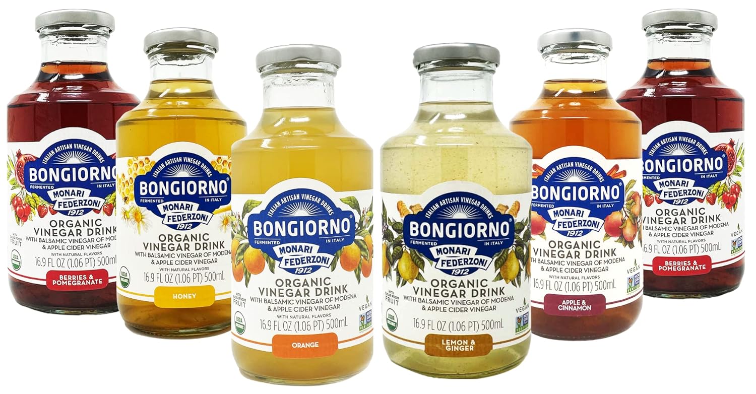 Bongiorno Organic Vinegar Drink with Balsamic & Apple