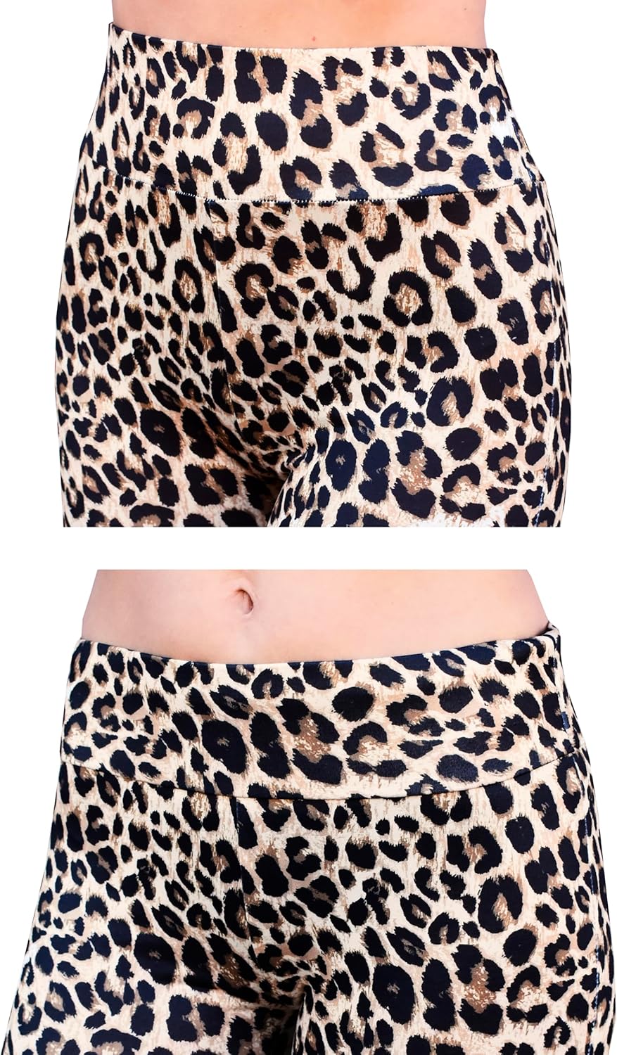 Daisy Del Sol High Waist Comfy Stretch Boho 70s Bell Bottom Fit to Flare Lounge Yoga Pants - Image 6