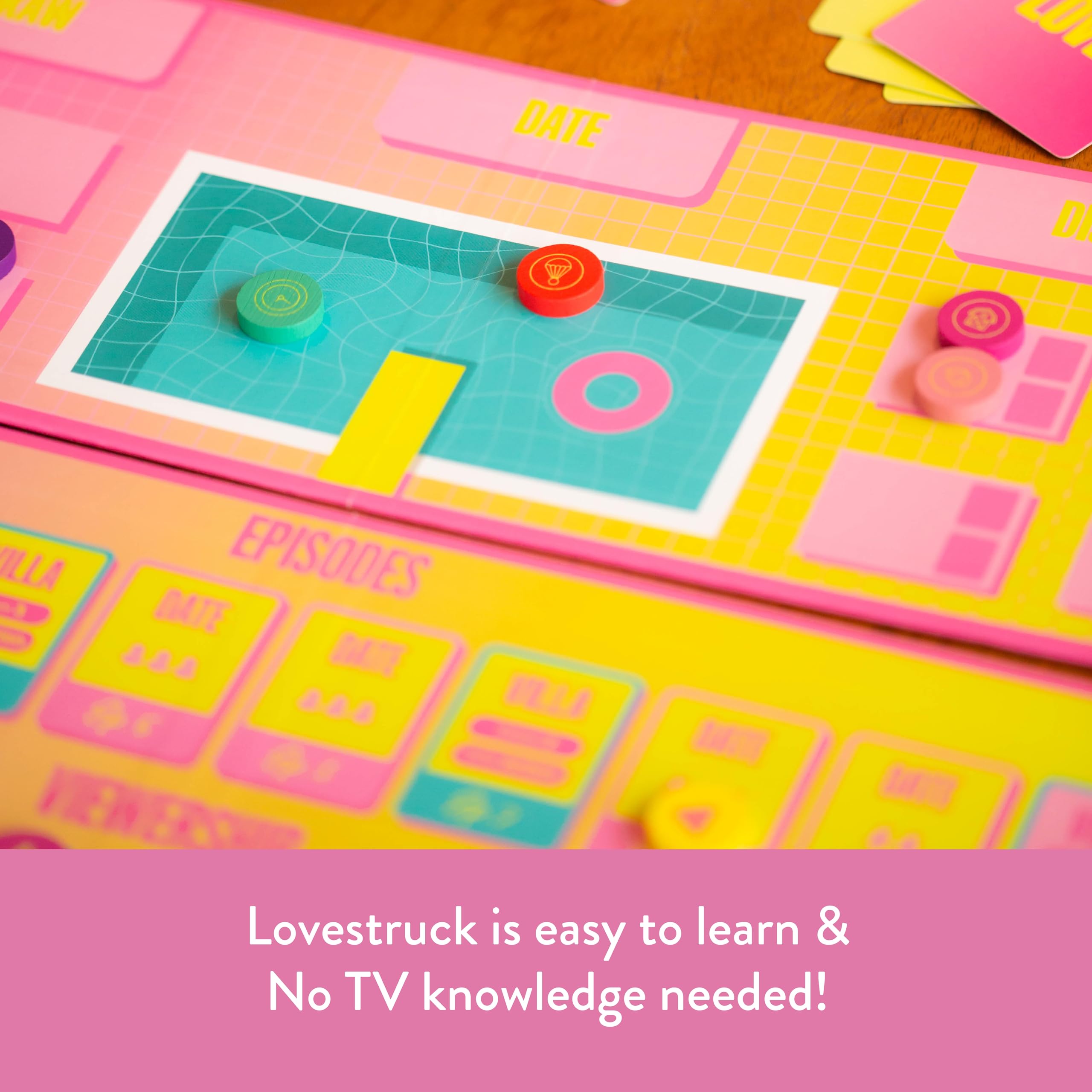 Rabble Lovestruck - Gioco da tavolo per feste in reality TV | 5-10 giocatori, per gruppi, notte di giochi per adulti, nessuna conoscenza TV necessaria, deduzione sociale