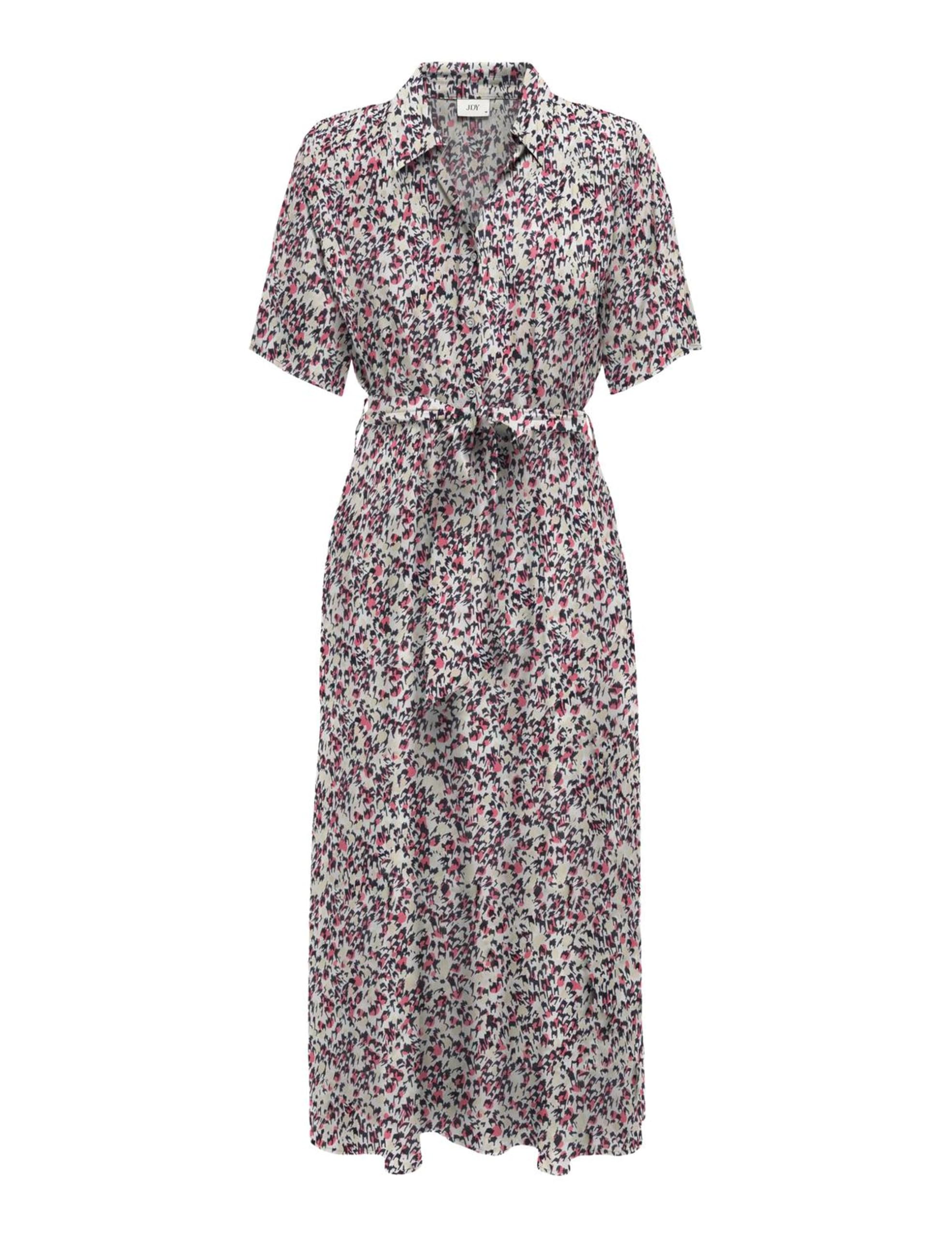 JDY JDYSTARSEZEN LIFE MIDI DRESS - Blousejurk - light brown/lichtbruin JDY JDYSTARSEZEN LIFE MIDI DRESS - Blousejurk - light brown/lichtbruin
