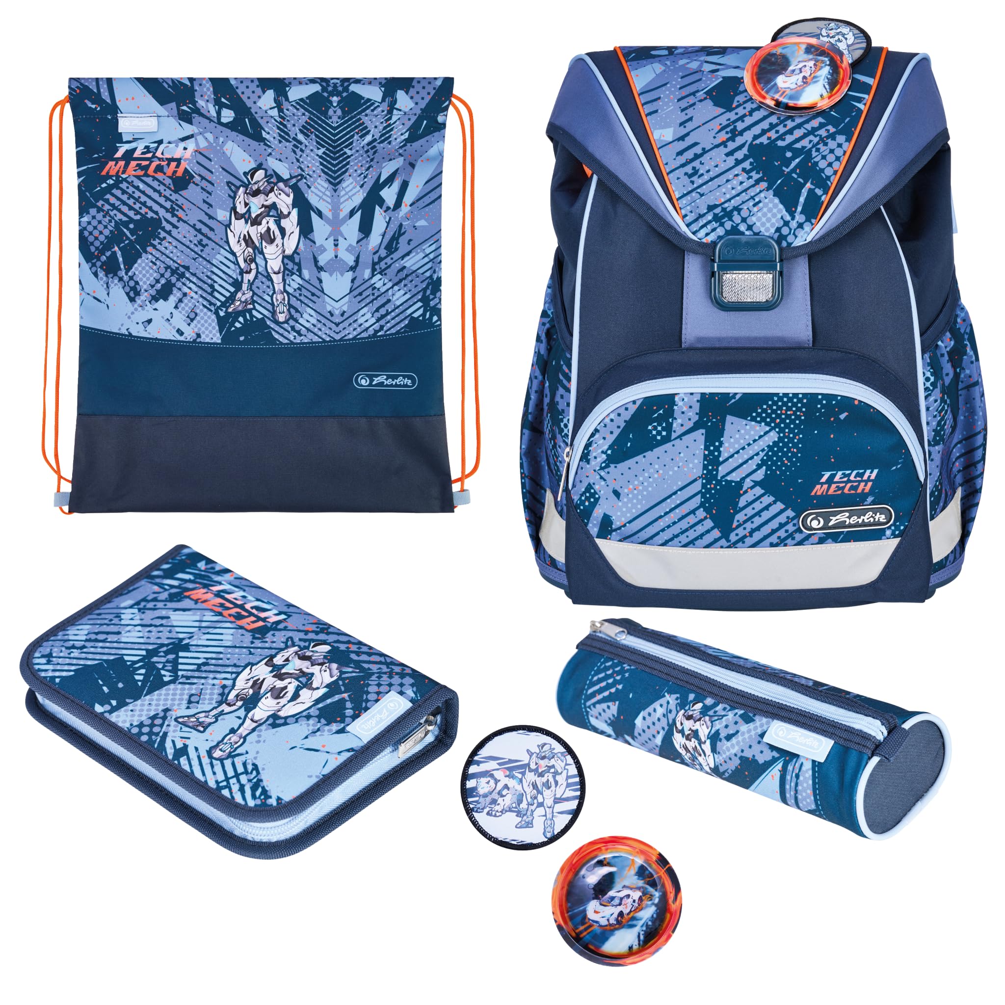 Herlitz Grundschulranzen Ultralight Plus Blau - Produktbeschreibung