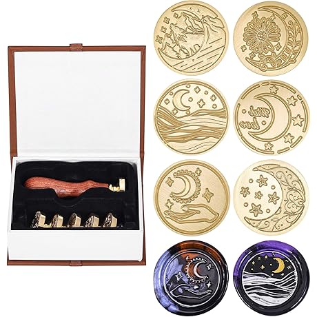 Your Enchanting Wax Seal Stamp Gateway to the Cosmos