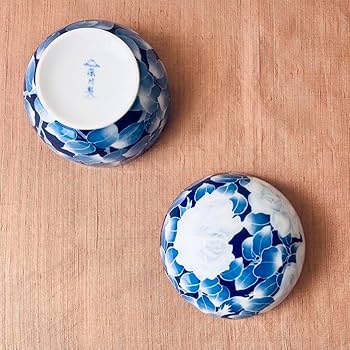 深川製磁 古代バラ 蓋物 深川製磁 古代バラ 蓋付湯呑み 4客 Amazon | 深川製磁 古代