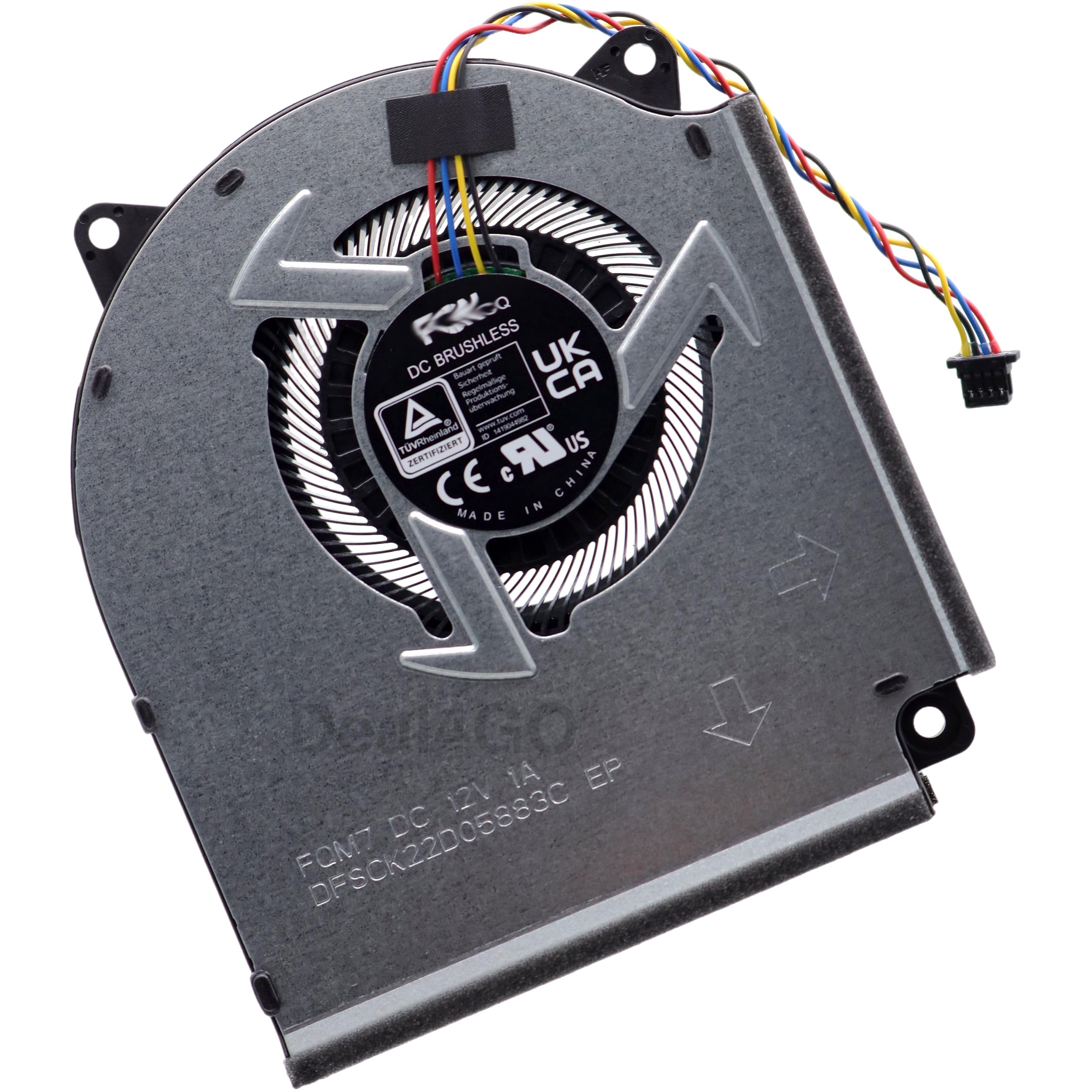 Amazon.com: Deal4GO 12V CPU Cooling Fan Replacement for ASUS ROG