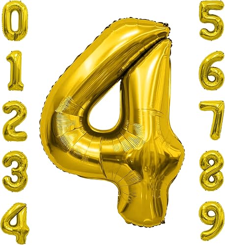 Vista 168 de Globo de número, globos de números de 40 pulgadas, globos de número degradado arcoíris, globo número 1, globo gigante, globo de números de feliz