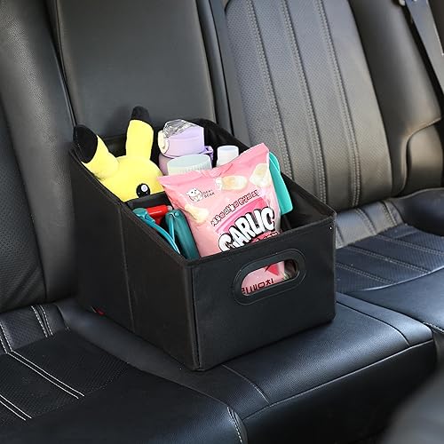 Miniatura 4 de Organizador de asiento de automóvil, organizador plegable para asiento de pasajero, organizador de asiento trasero de automóvil, organizador de