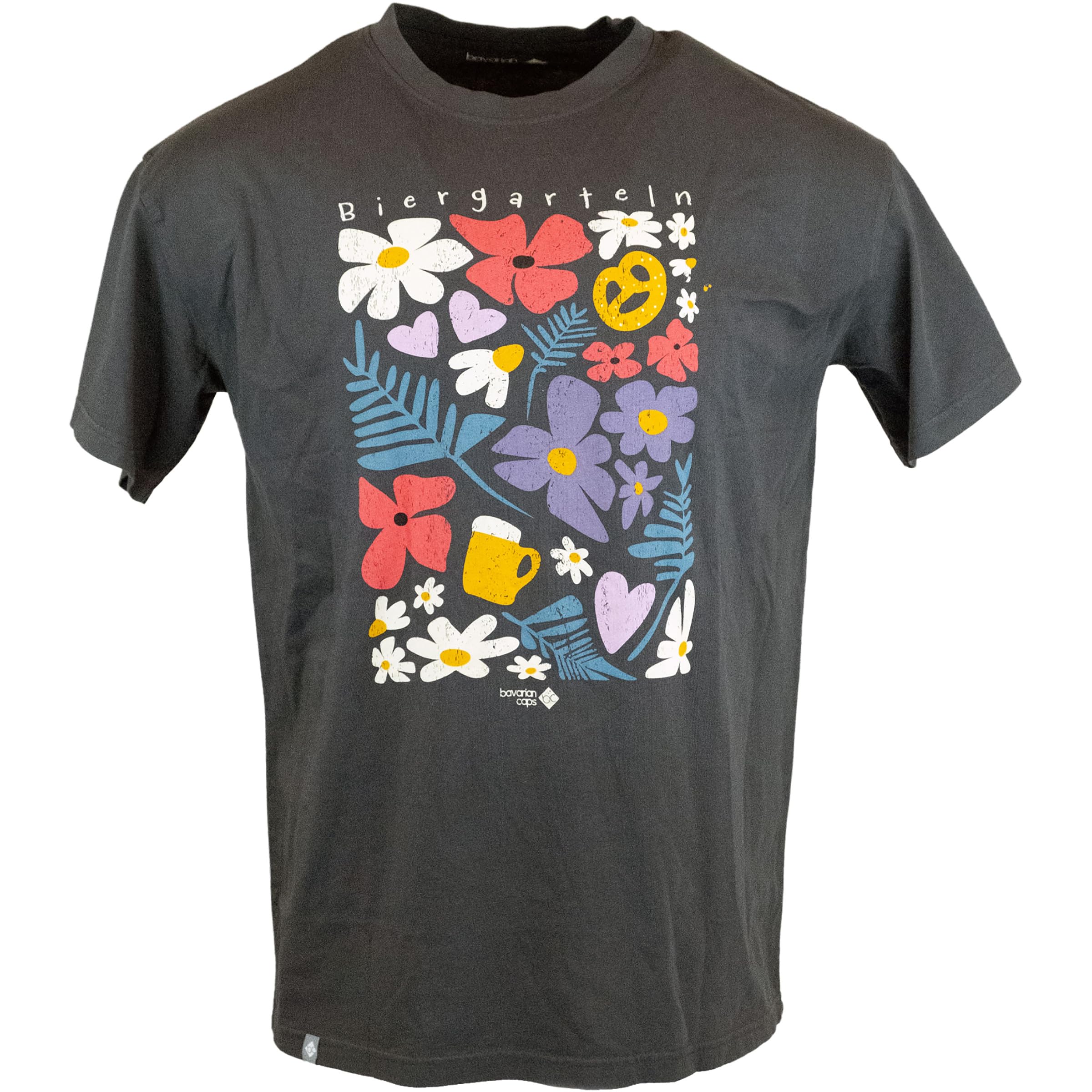 Bavarian Caps Herren Biergarteln T-Shirt