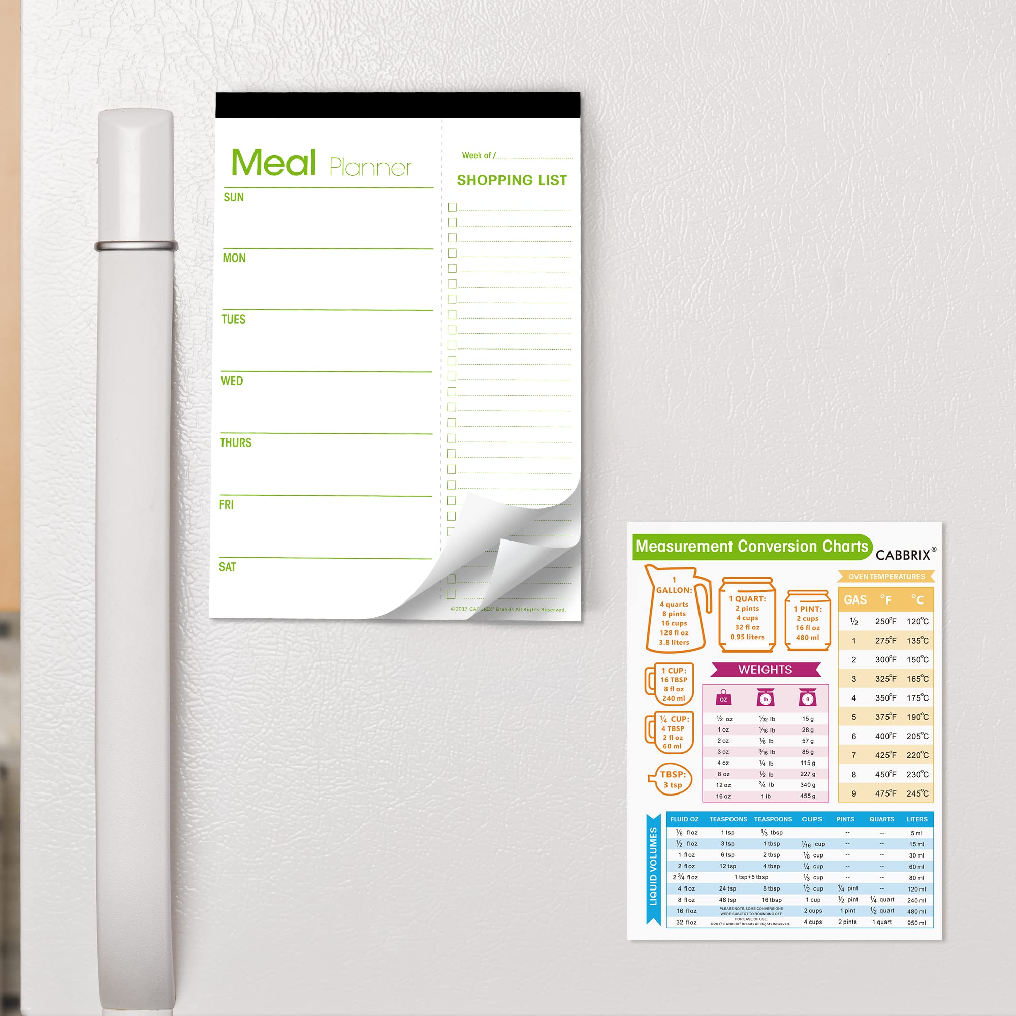 Buy Weekly Meal Planner and Kitchen Measurement Conversion