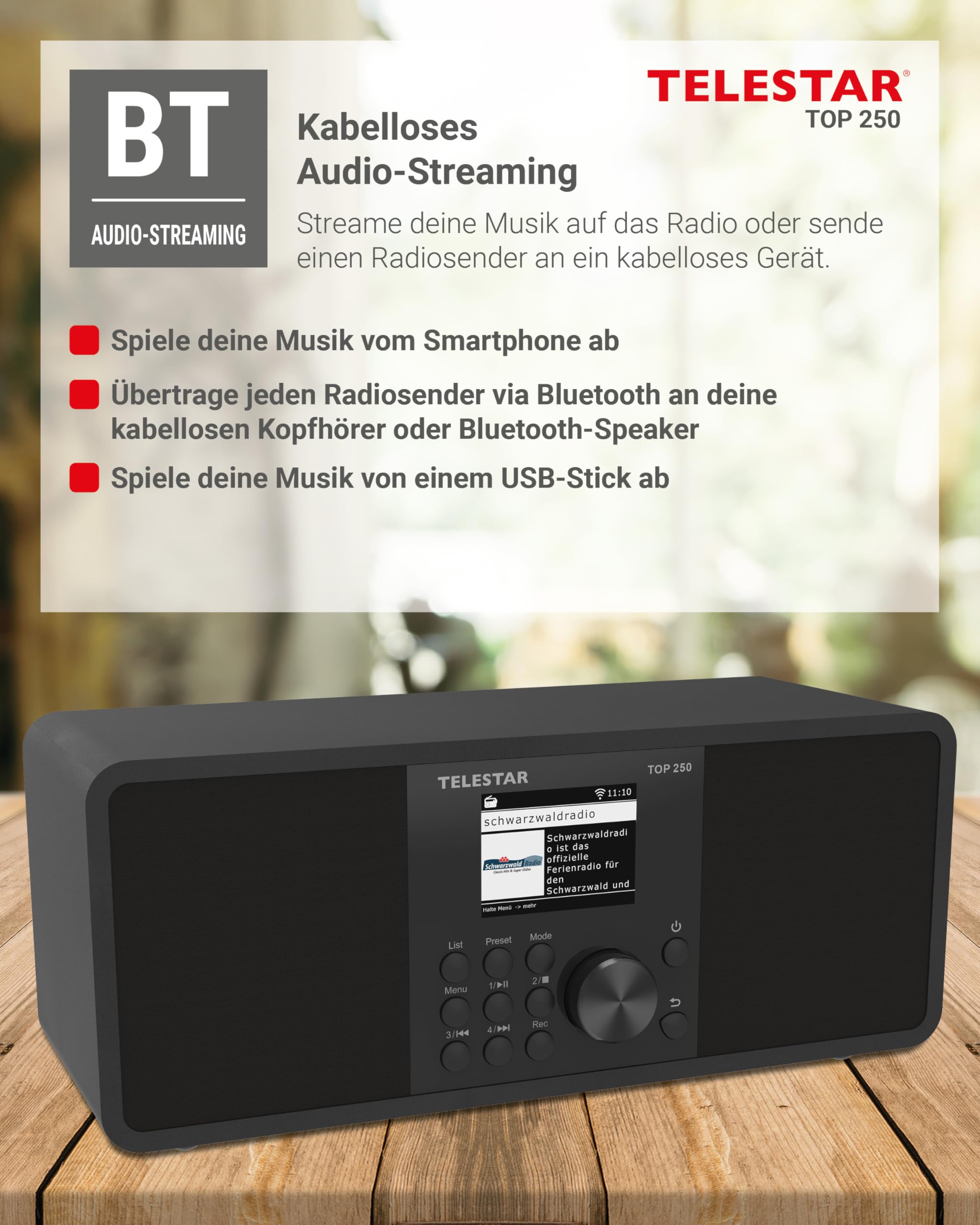 Telestar TOP 250 – DAB+/Internetradio – Bild 6