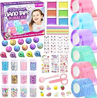 Nano Tape Bubble Kit for Kids, Nano Tape Squishy Kit, Nano Bubble Tape Kit, Nano Magic Tape Bubbles