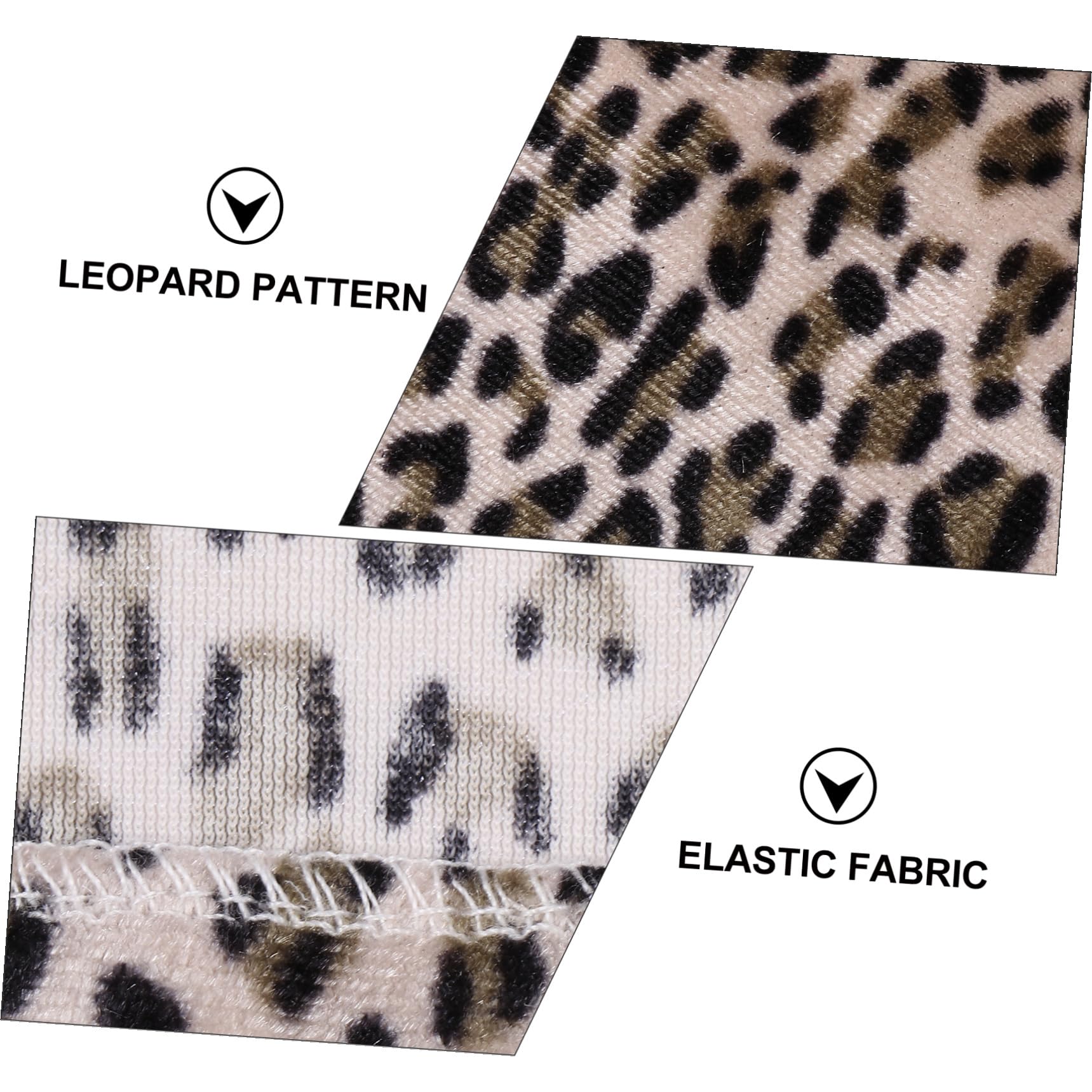 CALLARON 9pezzi Cappellini per Ragazzo Ragazza Cotone con Stampa Leopardo da Cuffiette per Ospedale Adatte Ragazzo Ragazza e Design Elegante e Traspirante