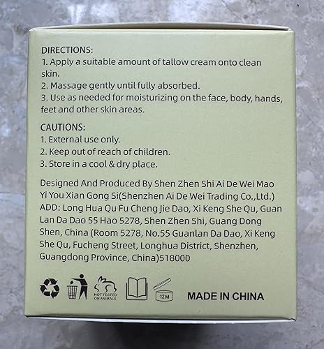 Miniatura 11 de Bálsamo de sebo y miel para cara y cuerpo, crema hidratante de sarga de res alimentada con pasto natural con aceite de oliva y miel de manuka para