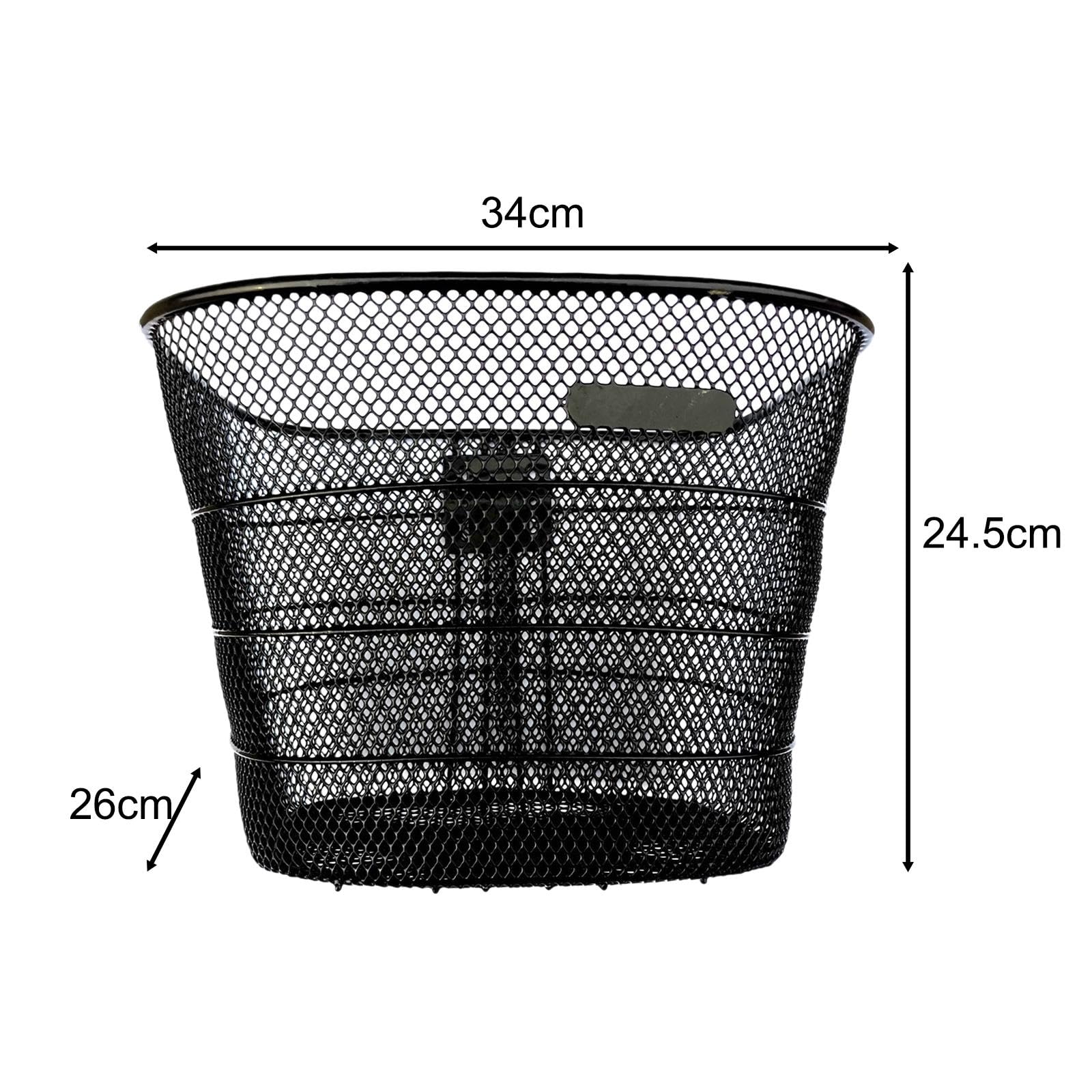 perfk Cestino per Bicicletta da da Uomo, Versatile, Facile da Installare, Anteriore per Bicicletta.