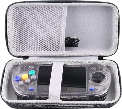 WAIYUCN Hard EVA Carrying Case Compatible with RG ARC-S/RG ARC-D Retro Handheld Game Console Case