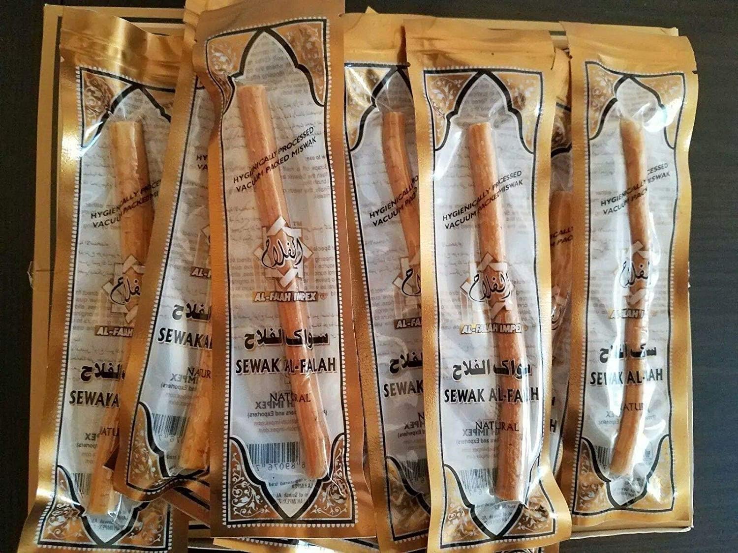 Sewak Al-Falah: Miswak (Traditional Natural Toothbrush) (10 Pack) by Sewak Al-Falah