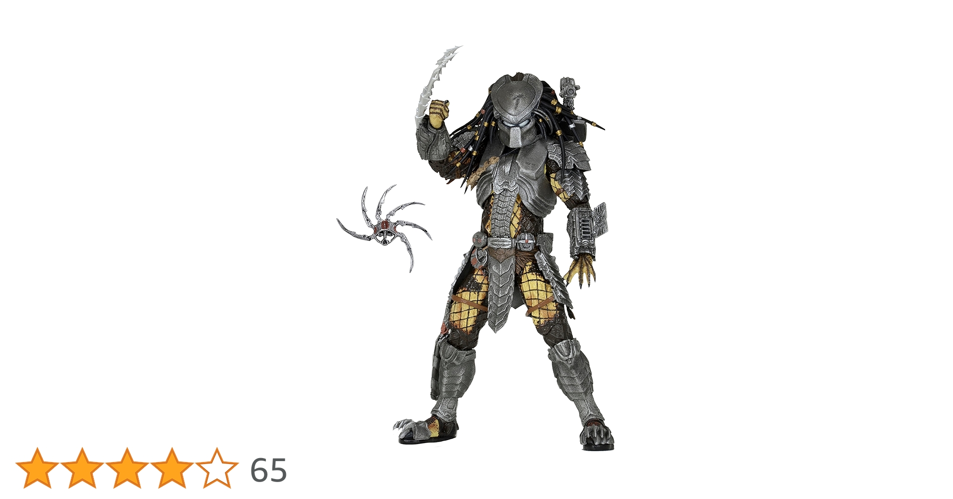 Amazon | NECA Predator Series 15 Masked Scar Action Figure, 7