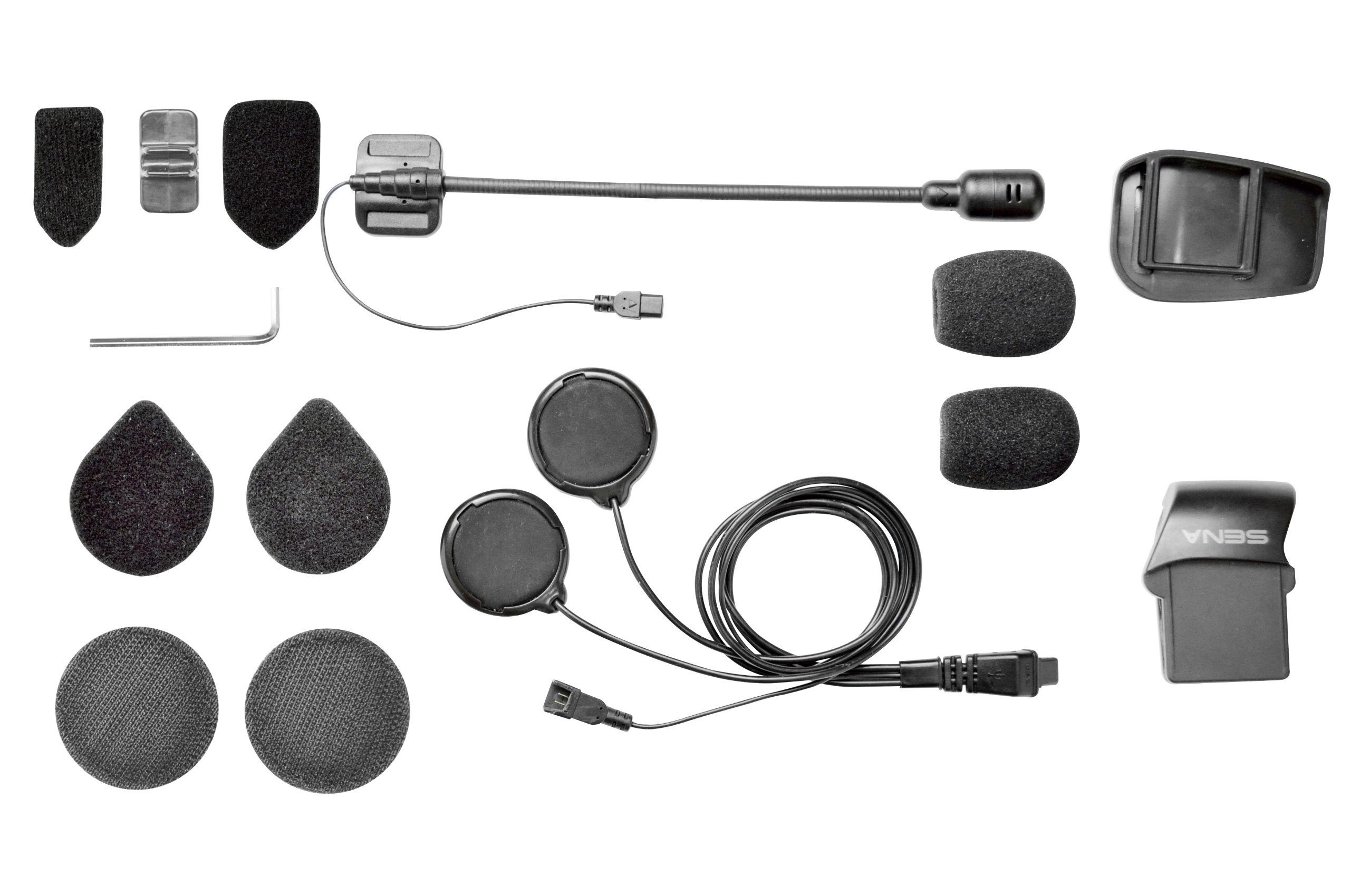 Sena Motorcycle Bluetooth Communication System with HD Audio and Advanced Noise Control