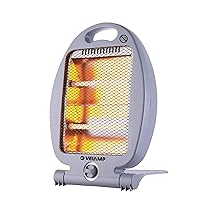 Stufa elettrica al Quarzo 800W. Grigio