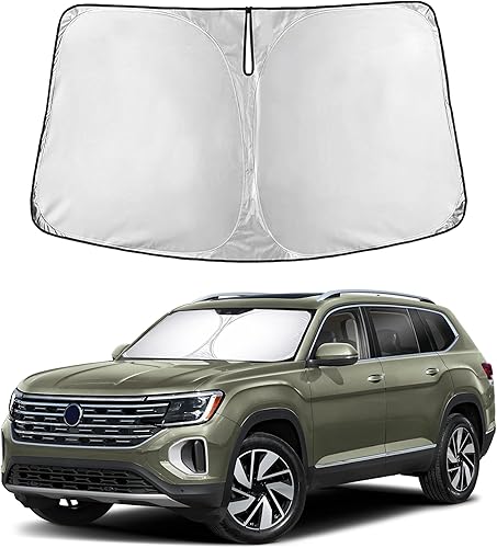 Miniatura 215 de EcoNour Parasol para parabrisas compatible con Hyundai Tucson 2016-2019 2020 2021, visera solar para parabrisas delantero y ventana, bloqueador