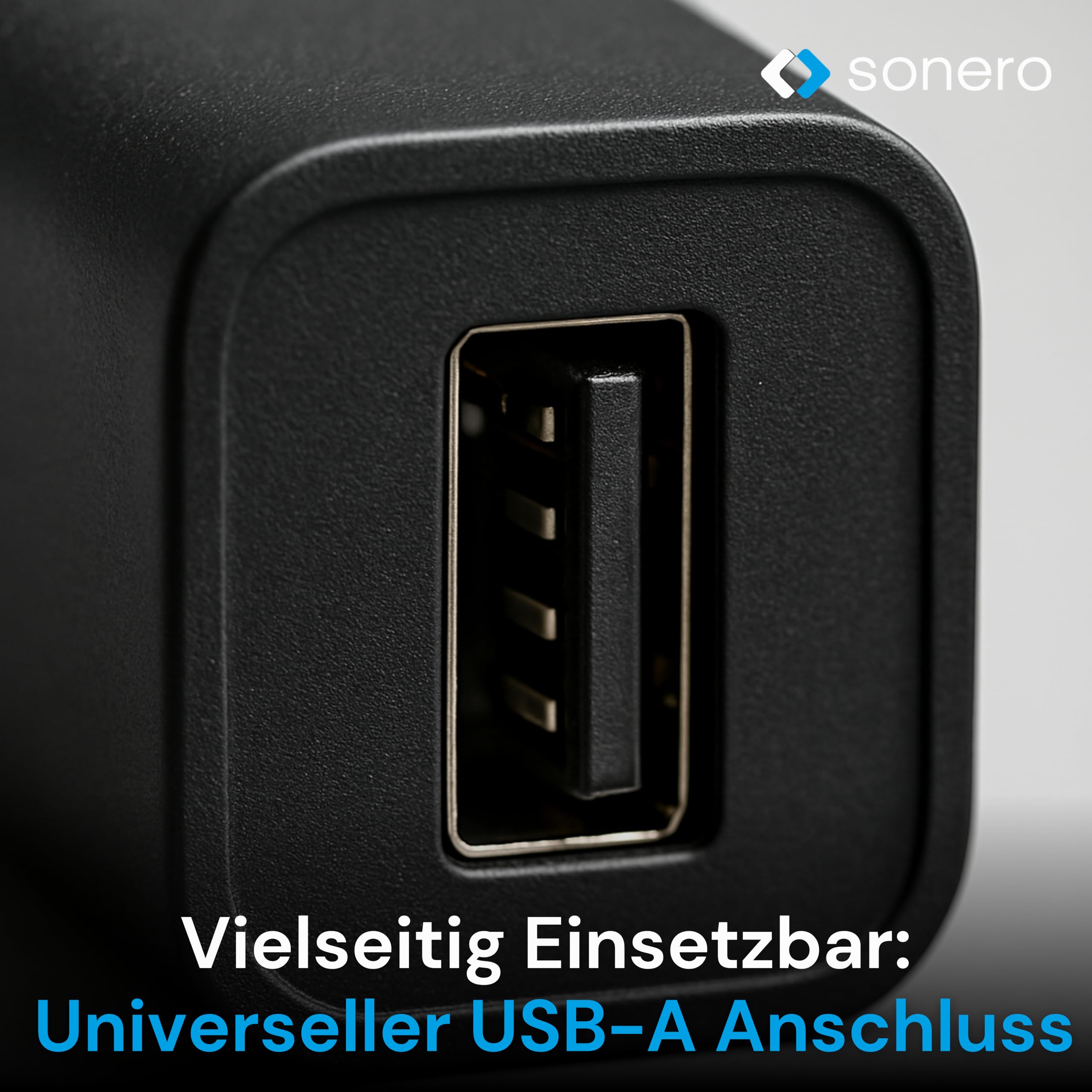 Sonero Ładowarka USB A, adapter wtyczki, zasilacz sieciowy 5 W, kompatybilna z FireTV Stick, Raspberry Pi, koncentratorem, głośnikiem, UVM, ładowarką, czarna