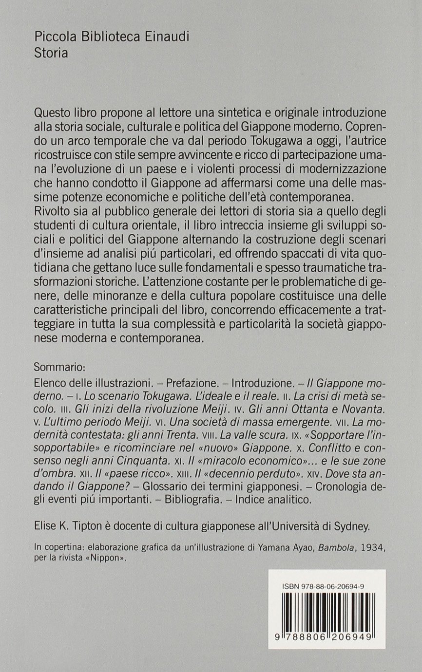 Il Giappone moderno: Storia politica e sociale