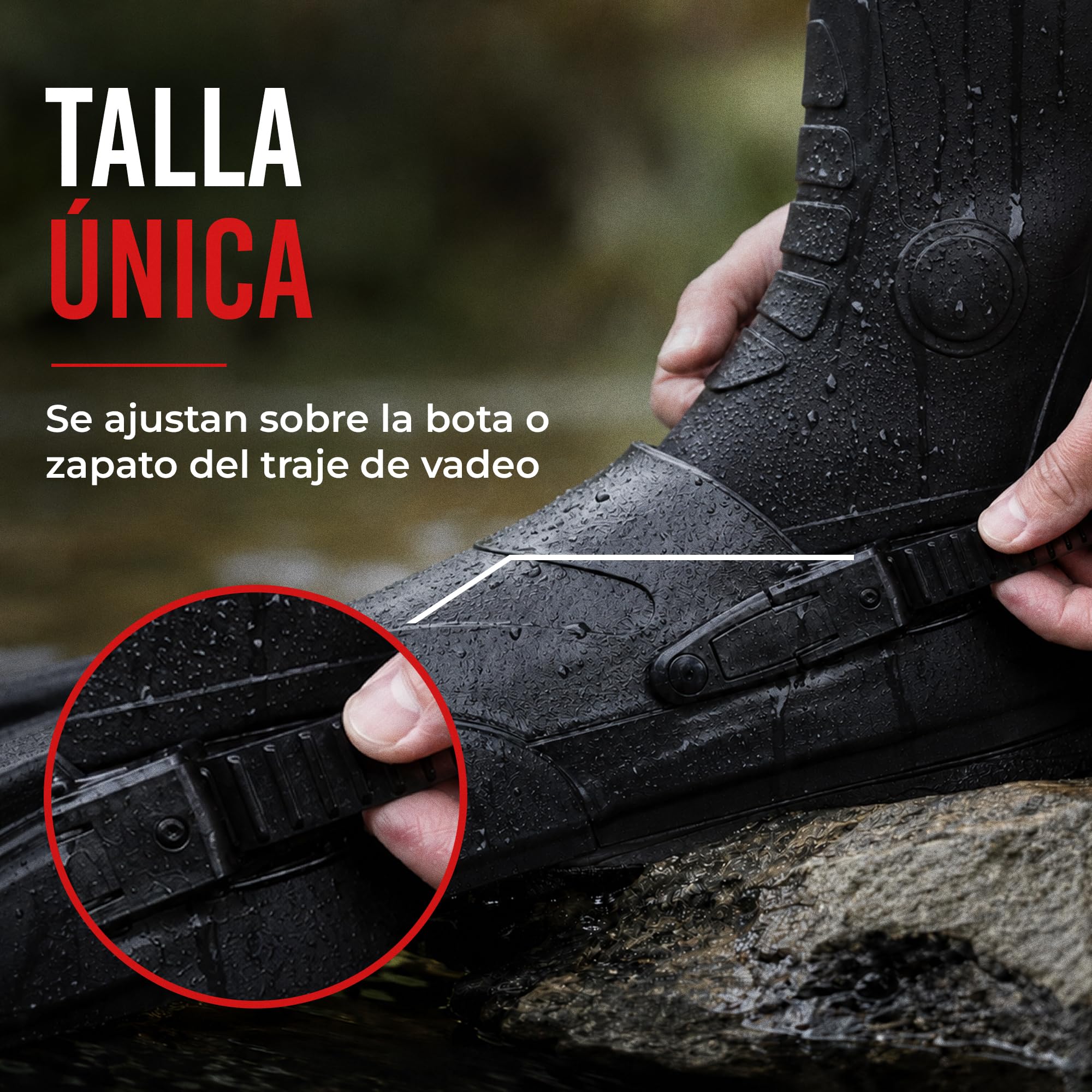 Ultimate Bellyboat Aletas - Talla Universal - Aletas para Pato De Pesca