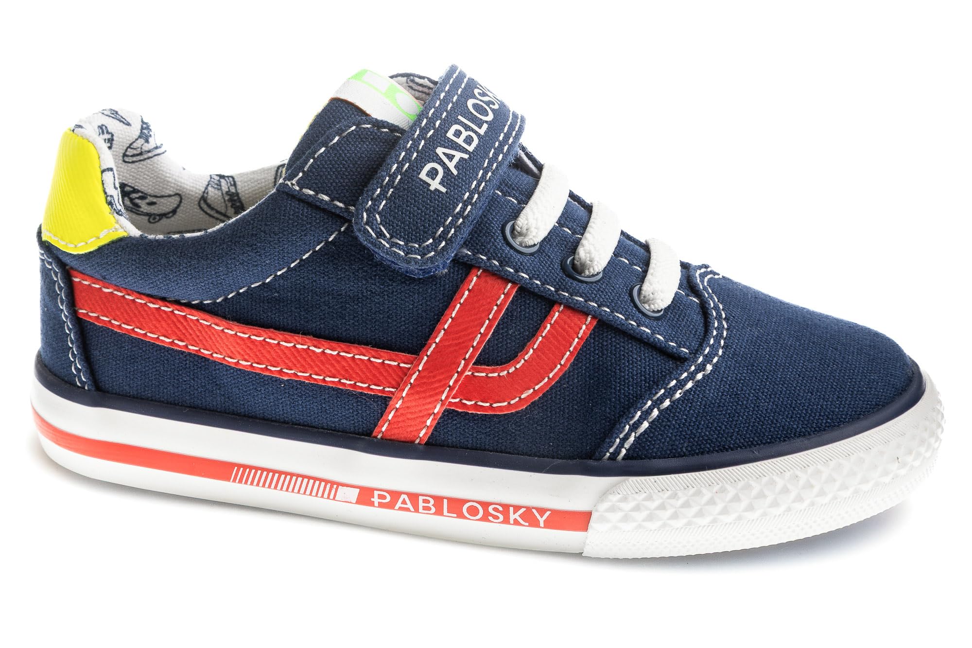 Pablosky Goma 984910 Sneaker, Marineblau, 28 EU Weit